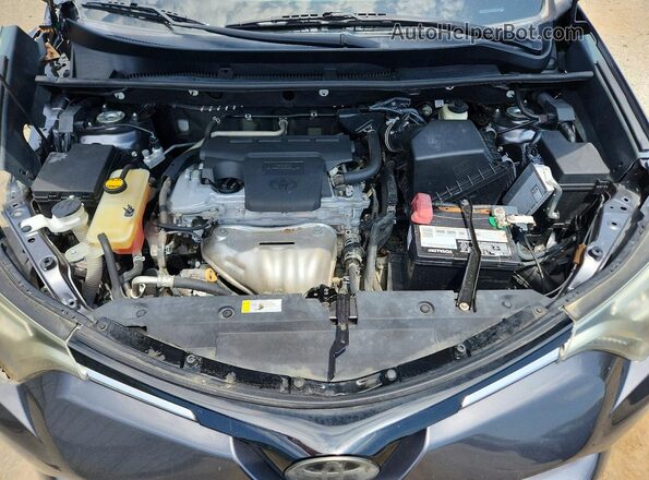 2T3YFREV5JW408453 2018 TOYOTA RAV4 Gray ძრავის განყოფილების ხედი