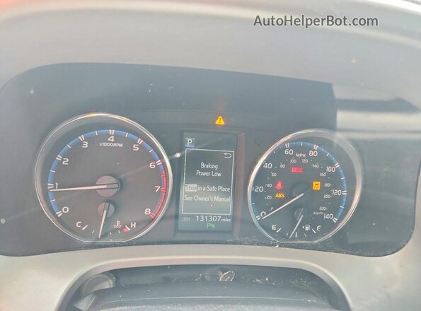 2T3YFREV5JW408453 2018 TOYOTA RAV4 Gray ხელსაწყოთა პანელის ხედი