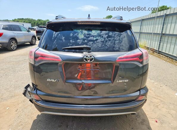 2T3YFREV5JW408453 2018 TOYOTA RAV4 Gray უკანა ხედი