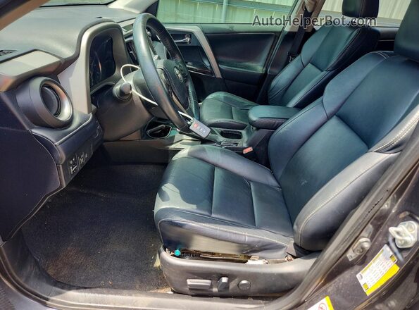 2T3YFREV5JW408453 2018 TOYOTA RAV4 Gray წინა სალონის ხედი
