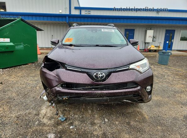 2T3YFREV6HW314365 2017 TOYOTA RAV4 Maroon Դիմացի տեսք