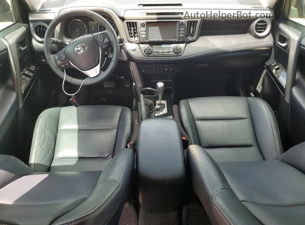 2T3YFREV6HW402669 2017 TOYOTA RAV4 Black Widok deski rozdzielczej