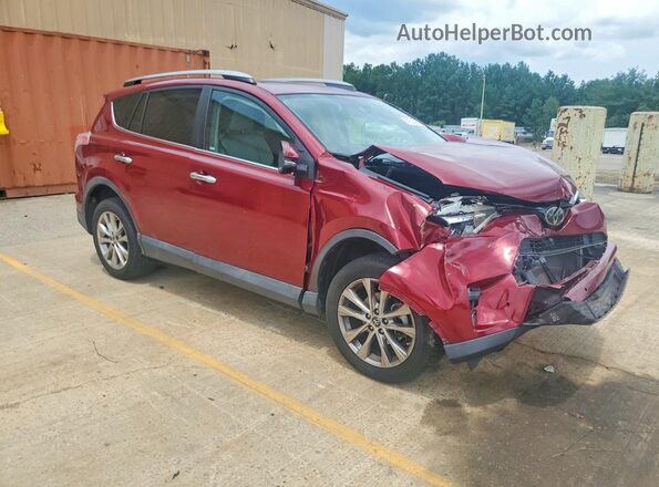 2T3YFREV6JW414231 2018 TOYOTA RAV4 Red Delantero derecho
