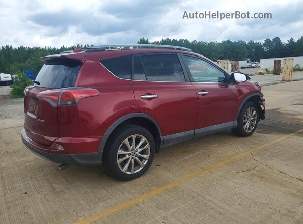 2T3YFREV6JW414231 2018 TOYOTA RAV4 Red Trasero derecho