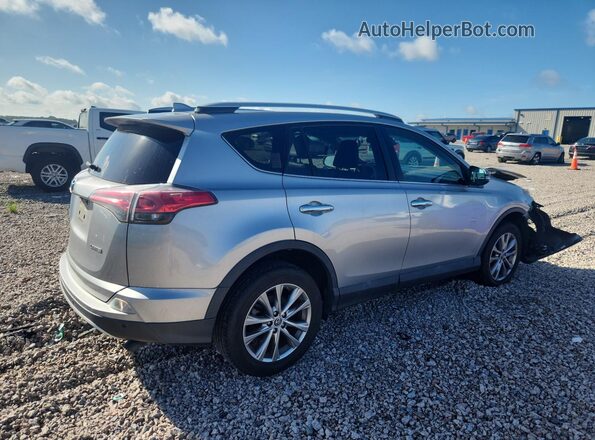 2T3YFREV7GW245491 2016 TOYOTA RAV4 Серебряный Задняя правая четверть