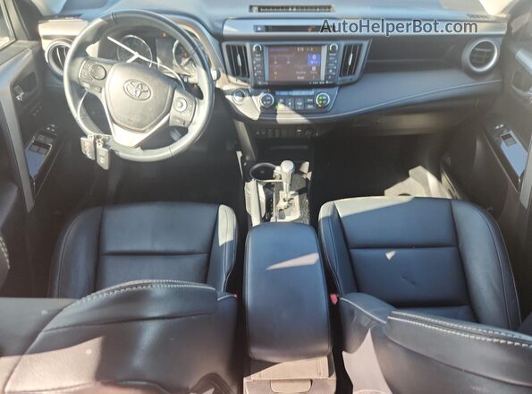 2T3YFREV7GW245491 2016 TOYOTA RAV4 Серебряный Вид панели приборов