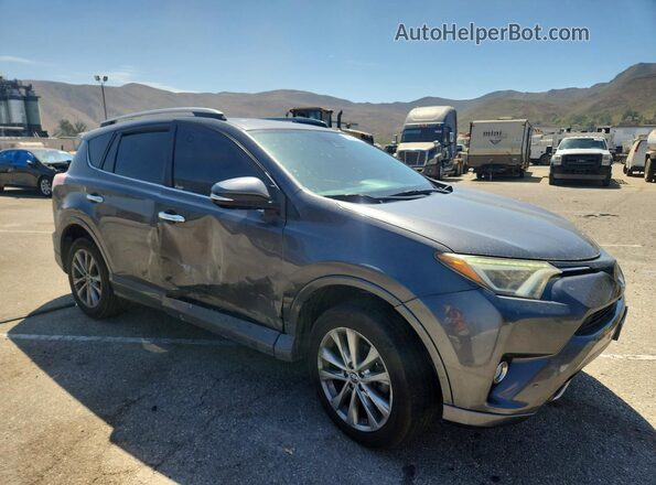 2T3YFREV7HW329084 2017 TOYOTA RAV4 Gray Przód prawy