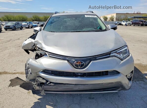 2T3YFREV8HW322600 2017 TOYOTA RAV4 Silver Դիմացի տեսք