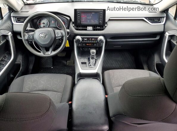 2T3Z1RFV5KC016206 2019 TOYOTA RAV4 Gray Dashboard view