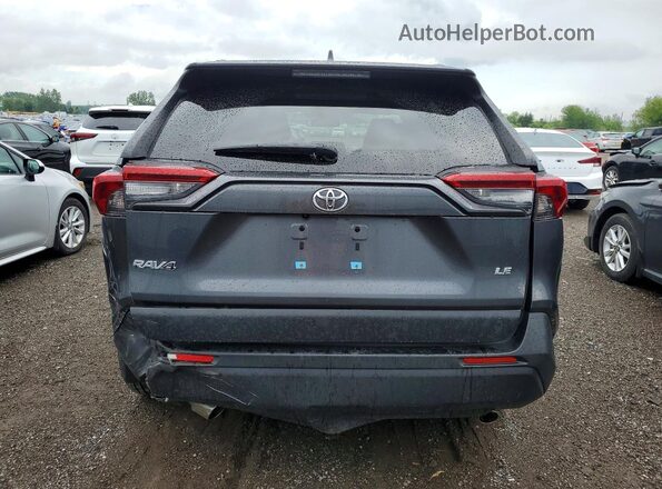 2T3Z1RFV5KC016206 2019 TOYOTA RAV4 Gray Rear view
