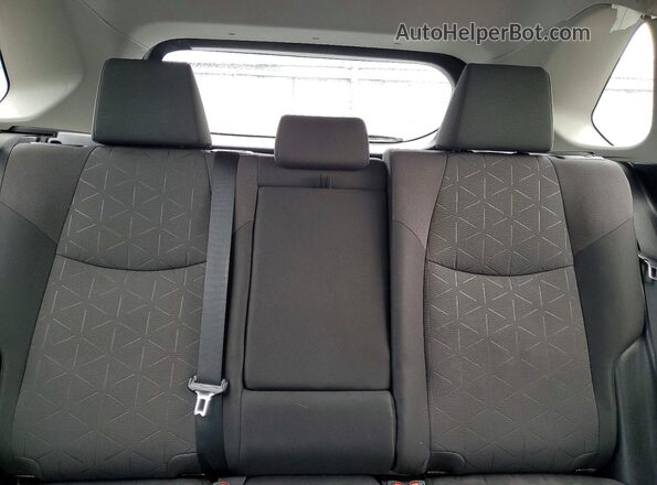 2T3Z1RFV5KC016206 2019 TOYOTA RAV4 Gray Rear seats view