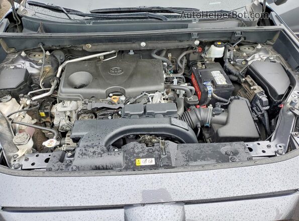 2T3Z1RFV5KC016206 2019 TOYOTA RAV4 Gray Engine compartment view