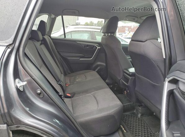 2T3Z1RFV5KC016206 2019 TOYOTA RAV4 Gray Rear interior view