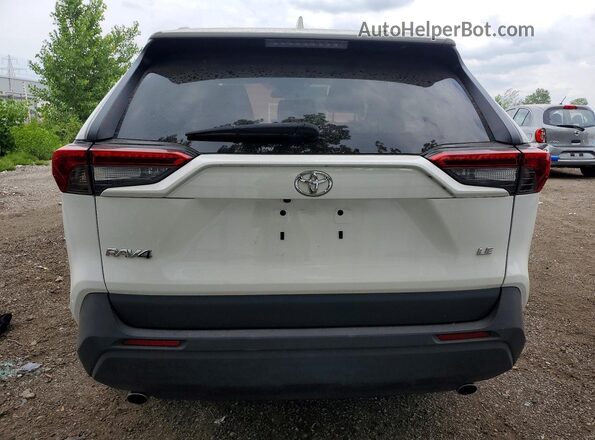 2T3Z1RFV7MC157460 2021 TOYOTA RAV4 White Rear view