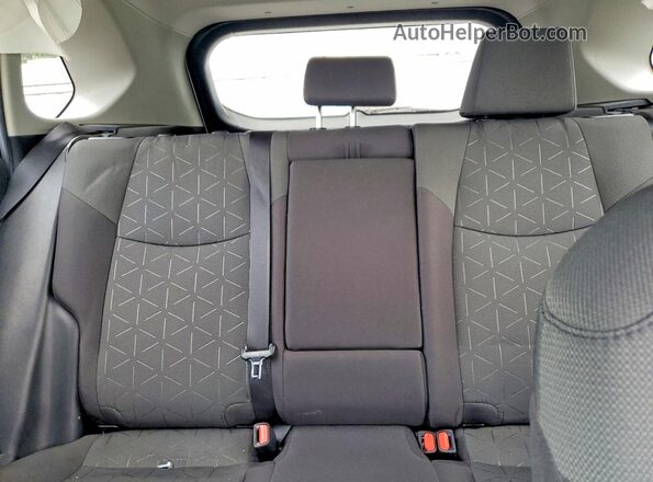 2T3Z1RFV7MC157460 2021 TOYOTA RAV4 White Rear seats view