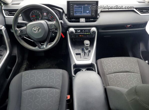 2T3Z1RFV7MC157460 2021 TOYOTA RAV4 White Dashboard view