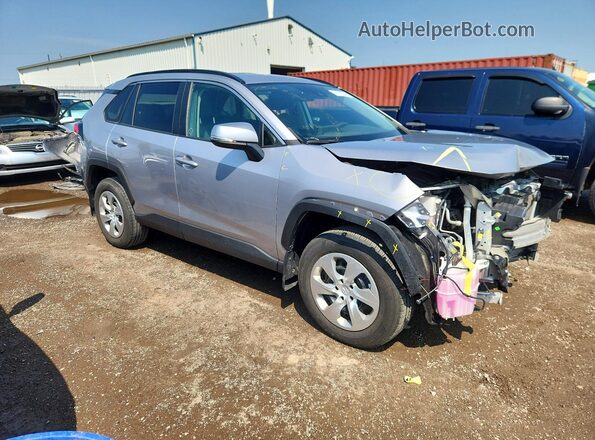 2T3Z1RFV9KC002146 2019 TOYOTA RAV4 Silver Передня права чверть