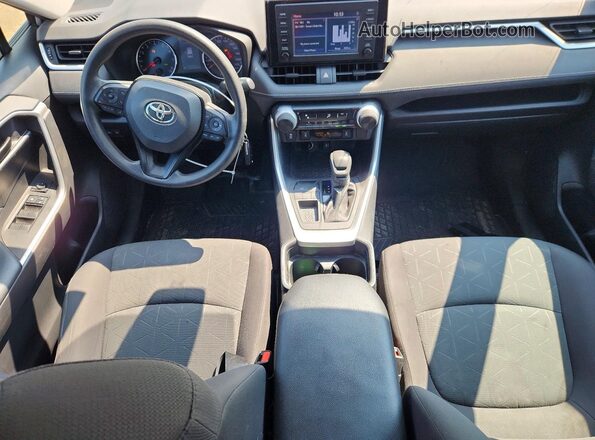 2T3Z1RFV9KC002146 2019 TOYOTA RAV4 Silver Вид панелі приладів