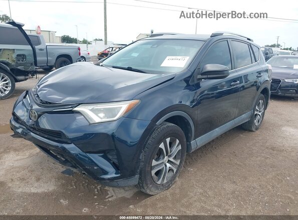 2T3ZFREV0HW334762 2017 TOYOTA RAV4 Dark Blue Vista tres cuartos delantera izquierda