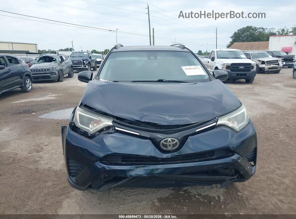2T3ZFREV0HW334762 2017 TOYOTA RAV4 Dark Blue Vista del cuadro de instrumentos