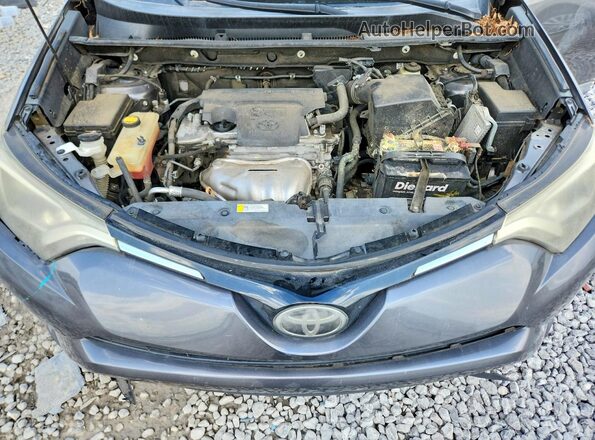 2T3ZFREV0HW335152 2017 TOYOTA RAV4 Gray Widok komory silnika