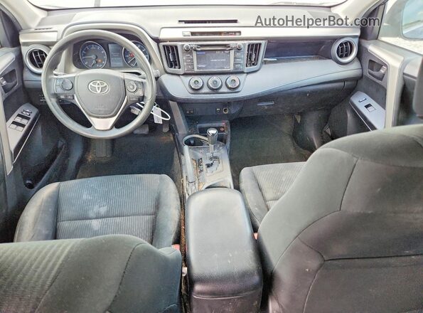 2T3ZFREV0HW335152 2017 TOYOTA RAV4 Gray Widok deski rozdzielczej