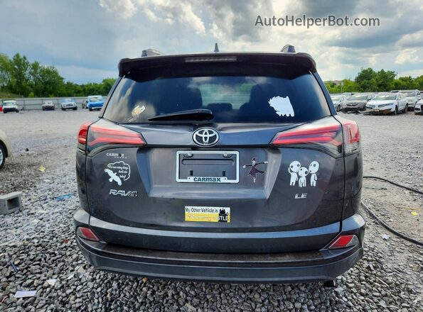 2T3ZFREV0HW335152 2017 TOYOTA RAV4 Gray Widok z tyłu