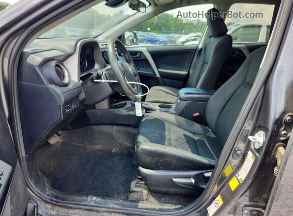 2T3ZFREV0HW335152 2017 TOYOTA RAV4 Gray Widok wnętrza z przodu