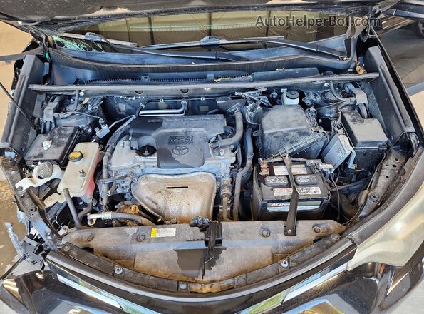 2T3ZFREV0HW336611 2017 TOYOTA RAV4 Черный Вид подкапотного пространства