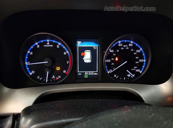 2T3ZFREV0HW336611 2017 TOYOTA RAV4 Черный Вид щитка приборов