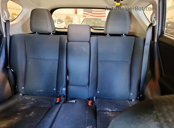 2T3ZFREV0HW336611 2017 TOYOTA RAV4 Черный Вид задних сидений