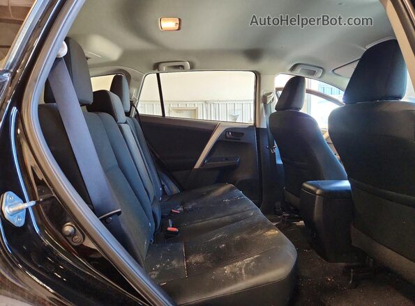 2T3ZFREV0HW336611 2017 TOYOTA RAV4 Черный Вид задней части салона