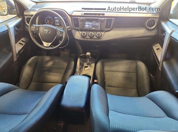 2T3ZFREV0HW336611 2017 TOYOTA RAV4 Черный Вид панели приборов