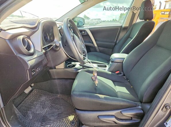 2T3ZFREV0JW452137 2018 TOYOTA RAV4 Gray Front interior view
