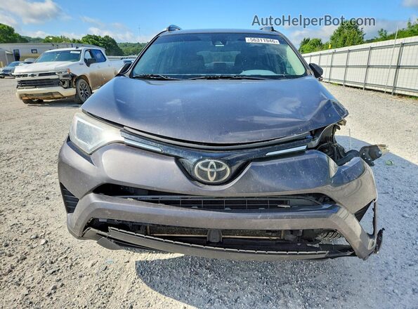 2T3ZFREV0JW452137 2018 TOYOTA RAV4 Gray Front view
