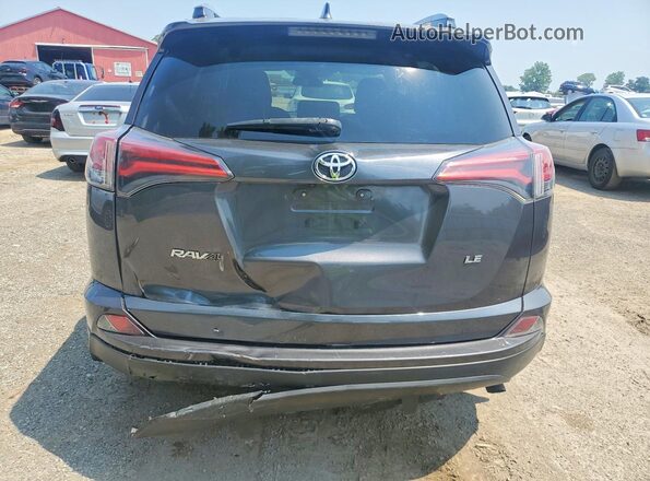 2T3ZFREV1HW323883 2017 TOYOTA RAV4 Gray უკანა ხედი