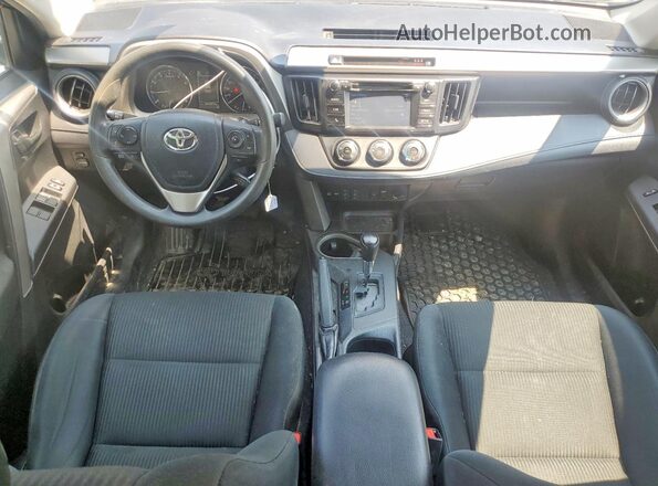 2T3ZFREV1HW323883 2017 TOYOTA RAV4 Gray წინა პანელის ხედი