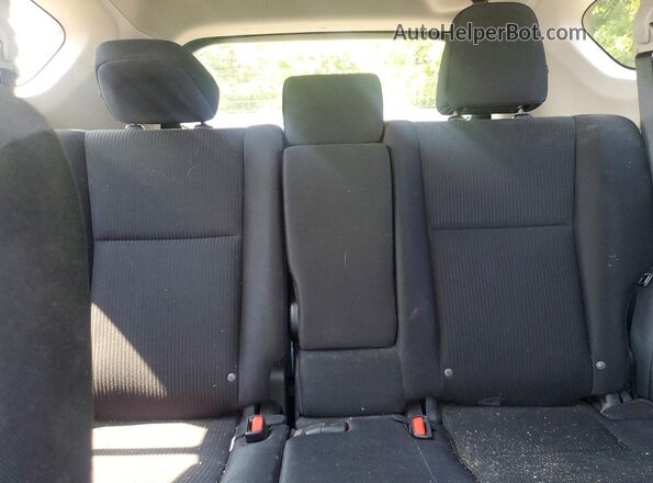 2T3ZFREV1HW323883 2017 TOYOTA RAV4 Gray უკანა სავარძლების ხედი