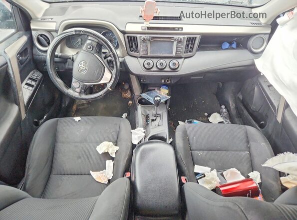 2T3ZFREV1HW362909 2017 TOYOTA RAV4 Синий Вид панели приборов