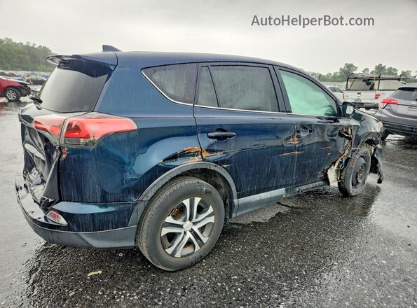 2T3ZFREV1HW362909 2017 TOYOTA RAV4 Синий Задняя правая четверть