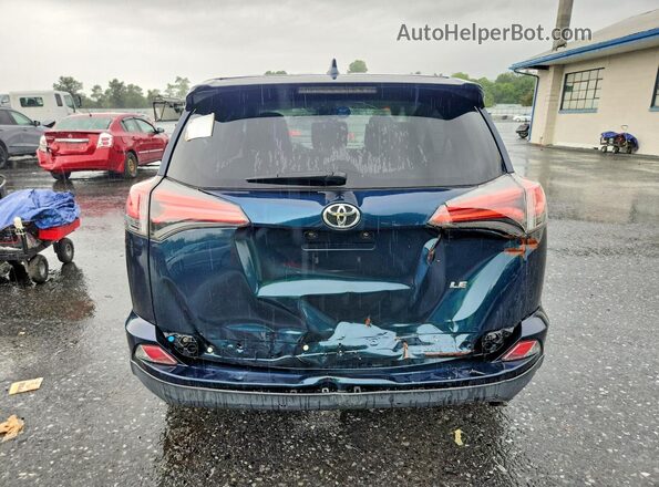 2T3ZFREV1HW362909 2017 TOYOTA RAV4 Синий Вид сзади