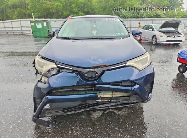 2T3ZFREV1HW362909 2017 TOYOTA RAV4 Синий Вид спереди