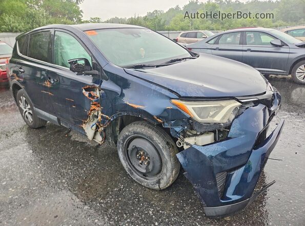 2T3ZFREV1HW362909 2017 TOYOTA RAV4 Синий Передняя правая четверть