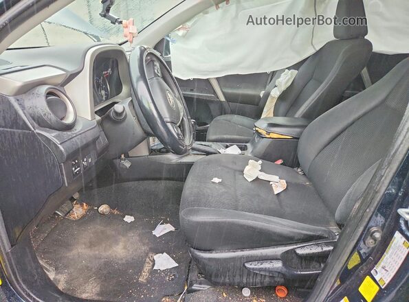 2T3ZFREV1HW362909 2017 TOYOTA RAV4 Синий Вид салона спереди