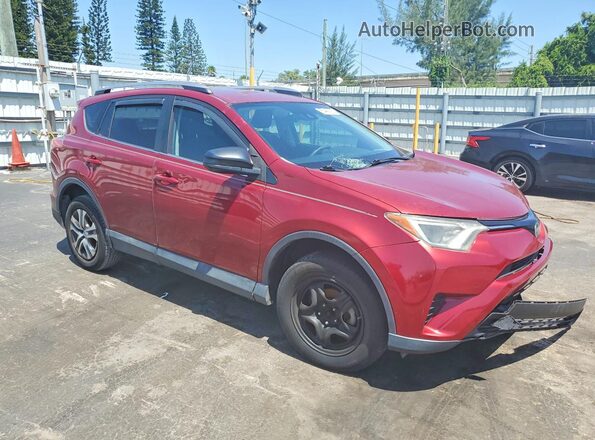 2T3ZFREV1JW496647 2018 TOYOTA RAV4 Red წინა მარჯვენა