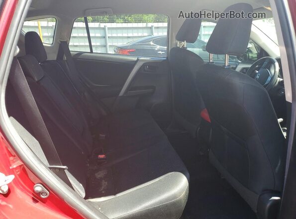 2T3ZFREV1JW496647 2018 TOYOTA RAV4 Red უკანა სალონის ხედი