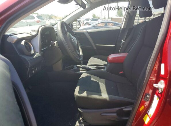 2T3ZFREV1JW496647 2018 TOYOTA RAV4 Red წინა სალონის ხედი