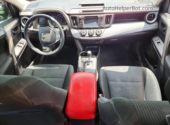 2T3ZFREV1JW496647 2018 TOYOTA RAV4 Red წინა პანელის ხედი