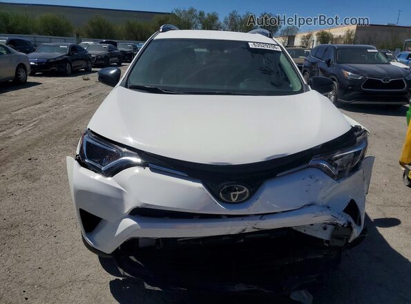 2T3ZFREV1JW510546 2018 TOYOTA RAV4 Белый Вид спереди