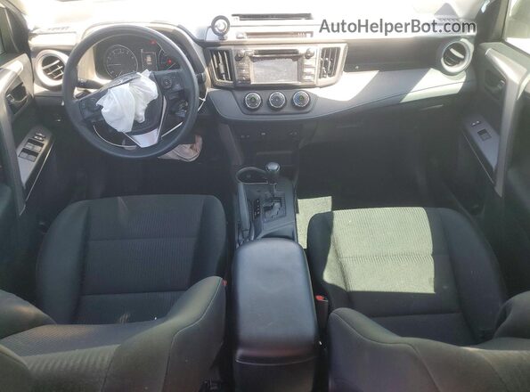 2T3ZFREV1JW510546 2018 TOYOTA RAV4 Белый Вид панели приборов